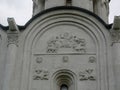 Church wall carvings