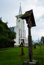 New church and Old Bogdan Voda church