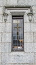 Church Window with cross Royalty Free Stock Photo