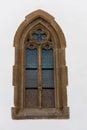 Church window in gothic style Royalty Free Stock Photo