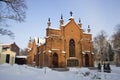 Church In Winter Royalty Free Stock Photo