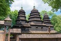 Church of the Wisdom of God from Kryvka village at Museum of Folk Architecture and Rural Life in Lviv, Ukraine