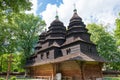 Church of the Wisdom of God from Kryvka village at Museum of Folk Architecture and Rural Life in Lviv, Ukraine
