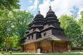 Church of the Wisdom of God from Kryvka village at Museum of Folk Architecture and Rural Life in Lviv, Ukraine