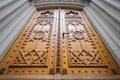 Church wooden door