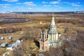 Church of the XVI century in Ostrov village, Russia Royalty Free Stock Photo