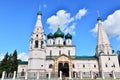 The Church in Yaroslavl , small Russian city Royalty Free Stock Photo