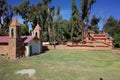 The church at the Yumani community on the Isla Del Sol on Lake Titicaca