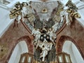 Church Zelena Hora, Baroque sculpture, UNESCO Royalty Free Stock Photo