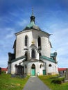 Church Zelena Hora, Pilgrimage Landmark, UNESCO