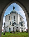 Church Zelena Hora, Pilgrimage Landmark, UNESCO