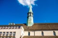 Church in Zurch city Royalty Free Stock Photo