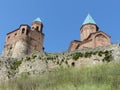 Churches of the Archangels in the fortress of Gremi in Kvareli, Georgia.