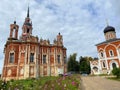 Churches and cathedrals of Mozhaysk. Orthodox architecture of an ancient Russian city. Royalty Free Stock Photo