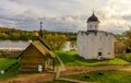 The churches of Dmitry Solunsky and George in the fortress.