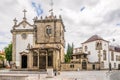 Churches Dos Coimbras and Sao Joao do Souto in the streets of Braga - Portugal