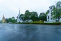 The 3 churches in Mahone Bay