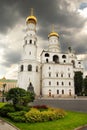 Churches of the Moscow Kremlin Royalty Free Stock Photo