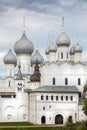 Churches in the Rostov Kremlin, Russia Royalty Free Stock Photo