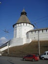 Red tower Astrakhan Kremlin.Astrakhan.Russia Royalty Free Stock Photo