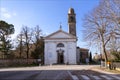 Churches of the Veneto. Marendole church in Monselice province of padova. Italy. Royalty Free Stock Photo