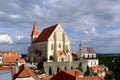 Churches in Znojmo Royalty Free Stock Photo