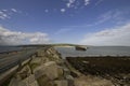 The Churchill Barriers in Orkney, Scotland