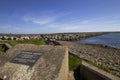 The Churchill Barriers in Orkney, Scotland