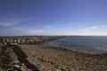 The Churchill Barriers in Orkney, Scotland