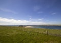 The Churchill Barriers in Orkney, Scotland