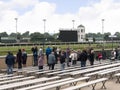 Churchill Downs home of the Kentucky Derby in Louisville USA Royalty Free Stock Photo