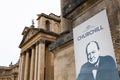 Churchill museum in Blenheim Palace, a monumental country house in Oxfordshire, England
