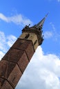 Churchtower in Obernai, Alsace, France