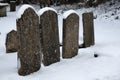 Churchyard in Snow