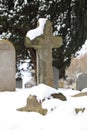 Churchyard in Snow