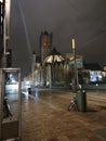 Churh in Gand in Belgium by night