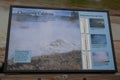 Churning Caldron Informational Sign at Yellowstone National Park