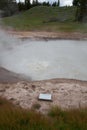 Churning Caldron at Yellowstone National Park