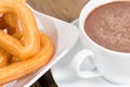 Churros with chocolate