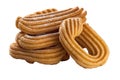 Churros On A Transparent Background. Generative AI