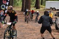 Chuska Challenge Mountain Bike Race: Youth divison, Exciting Start