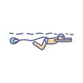 Chute Fill Vector icon which can easily modify or edit