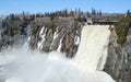 chute montmorency waterfall Royalty Free Stock Photo