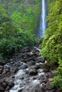 Chutes du Carbet waterfall in Guadeloupe