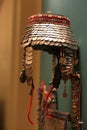 Chuvash national headdress Khushpu made of silver coins. Russia, late 19th - early 20th century