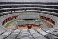 Chuxi tulou building in Fujian, China