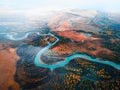 Chuya river in Kurai steppe, Altai mountains, Siberia, Russia