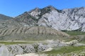 Chuysky tract in the region of the Chuysko-Katun valley. Mountain Altai Royalty Free Stock Photo