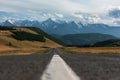Chuysky trakt road in the Altai mountains. Royalty Free Stock Photo