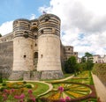 ChÃÂ¢teau d'Angers Royalty Free Stock Photo